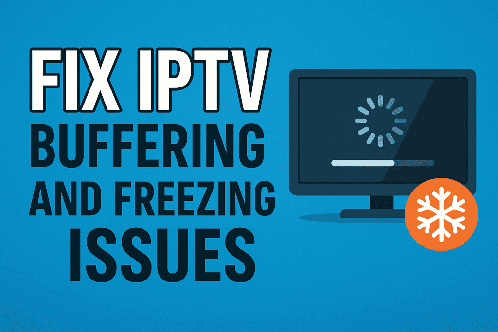 IPTV freezing and buffering problem on Smart TV